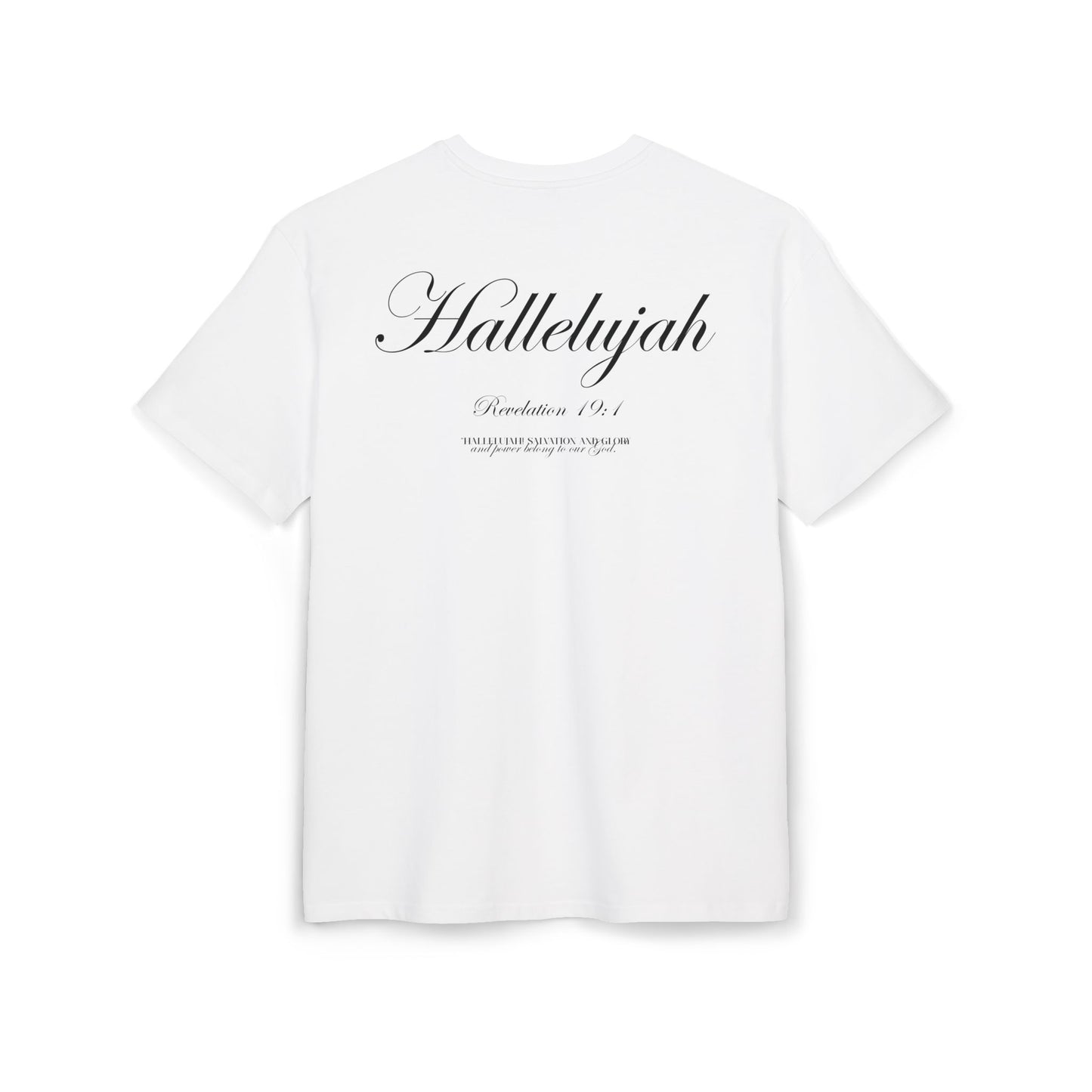 'Hallelujah' Unisex Oversized Tee