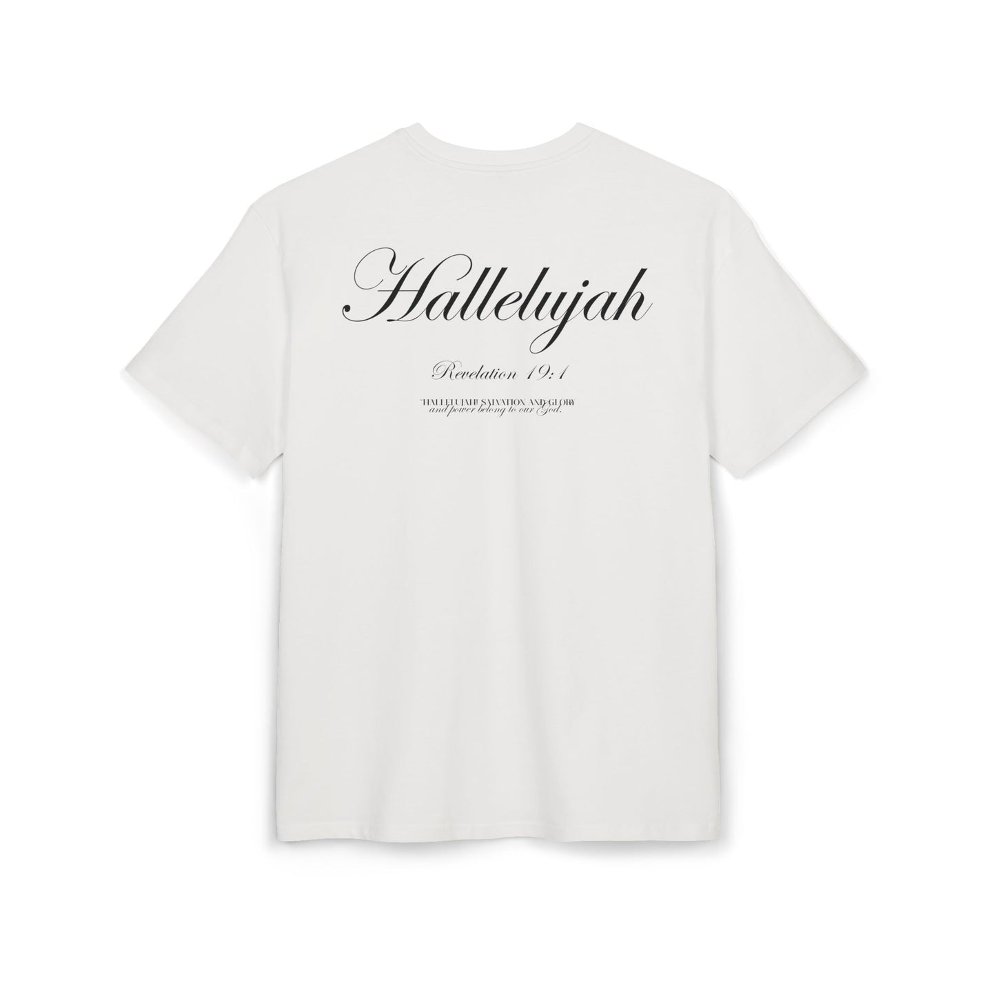 'Hallelujah' Unisex Oversized Tee